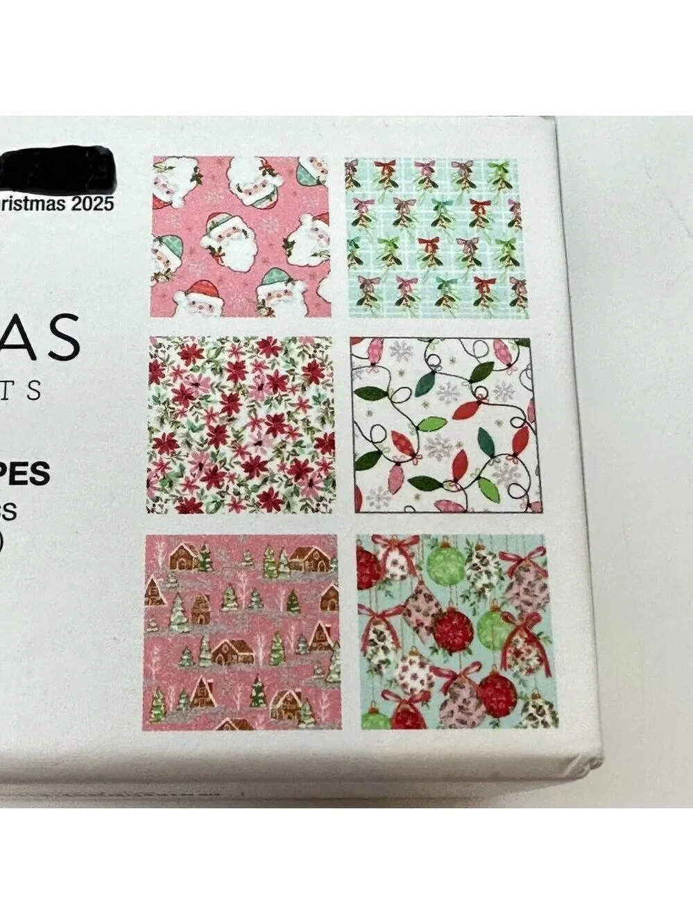 Christmas Yuletide Paper Mini Cards Envelope Set 24 Pcs 3x3 Hobby Lobby Coquette